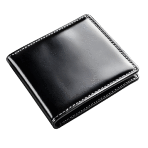 black wallet